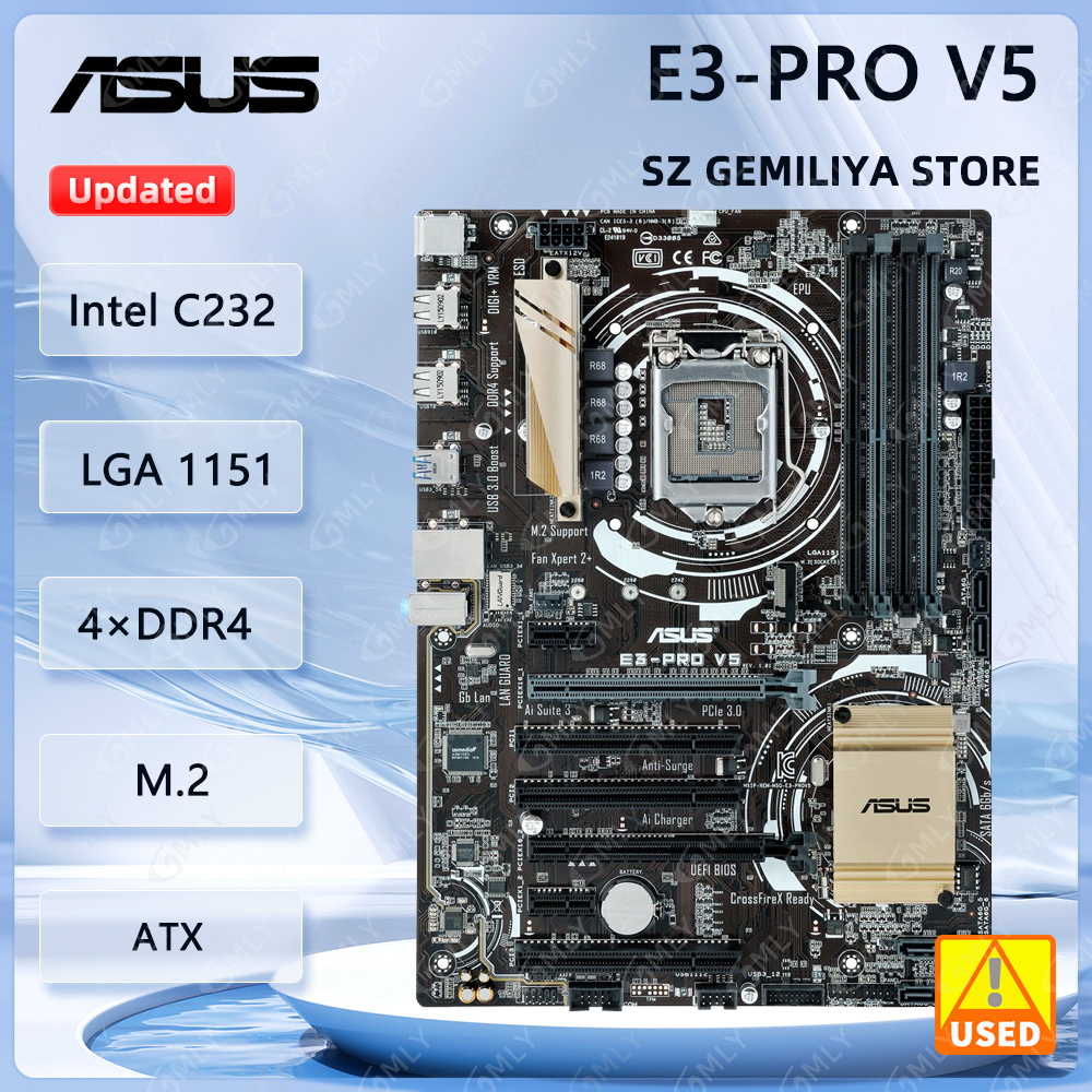 Asus E3-PRO V5 Motherboard LGA - Intel Cpu Core I5 review and price