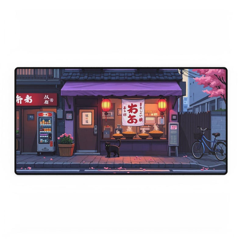 Japanese Ramen Shop Mouse Pad, - Japanese Tech Accessories review and price