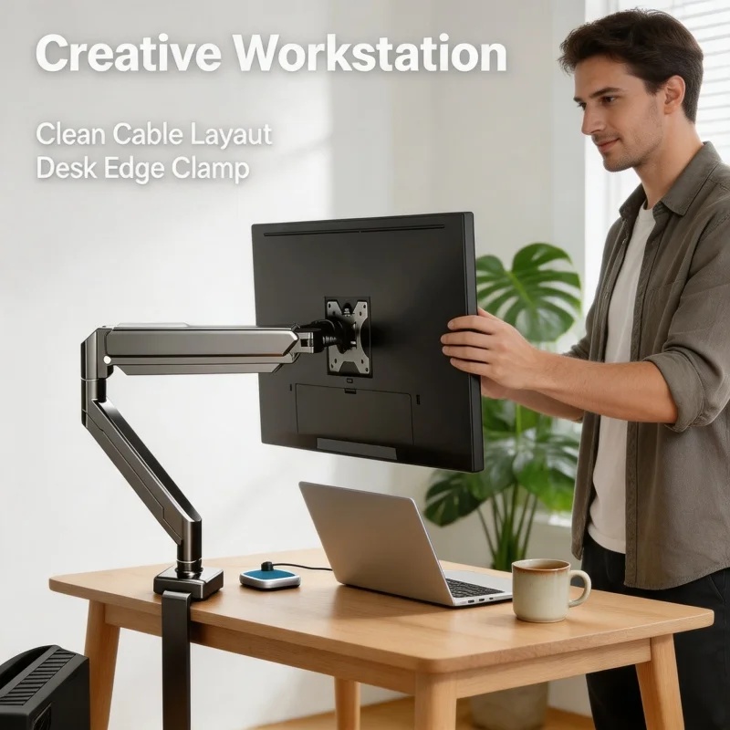 Single Monitor Mount Bracket f - Monitor Arm Single review and price